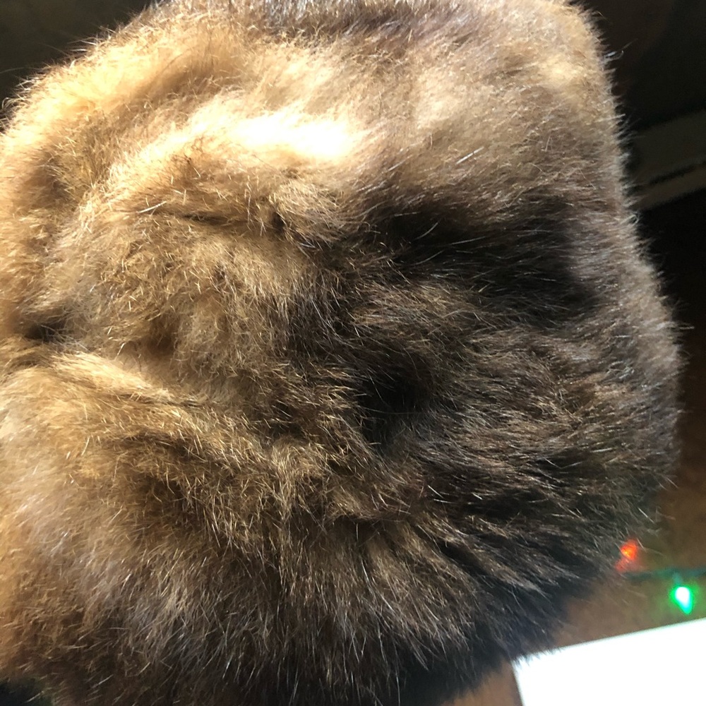 Vintage fur hat